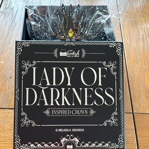 Lady of Darkness Inspired Crown